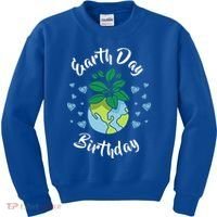 Earth Day Birthday Gift Funny Gift Kids Sweatshirt thumb 0