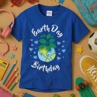 Earth Day Birthday Gift Funny Gift Kids T-Shirt thumb 3