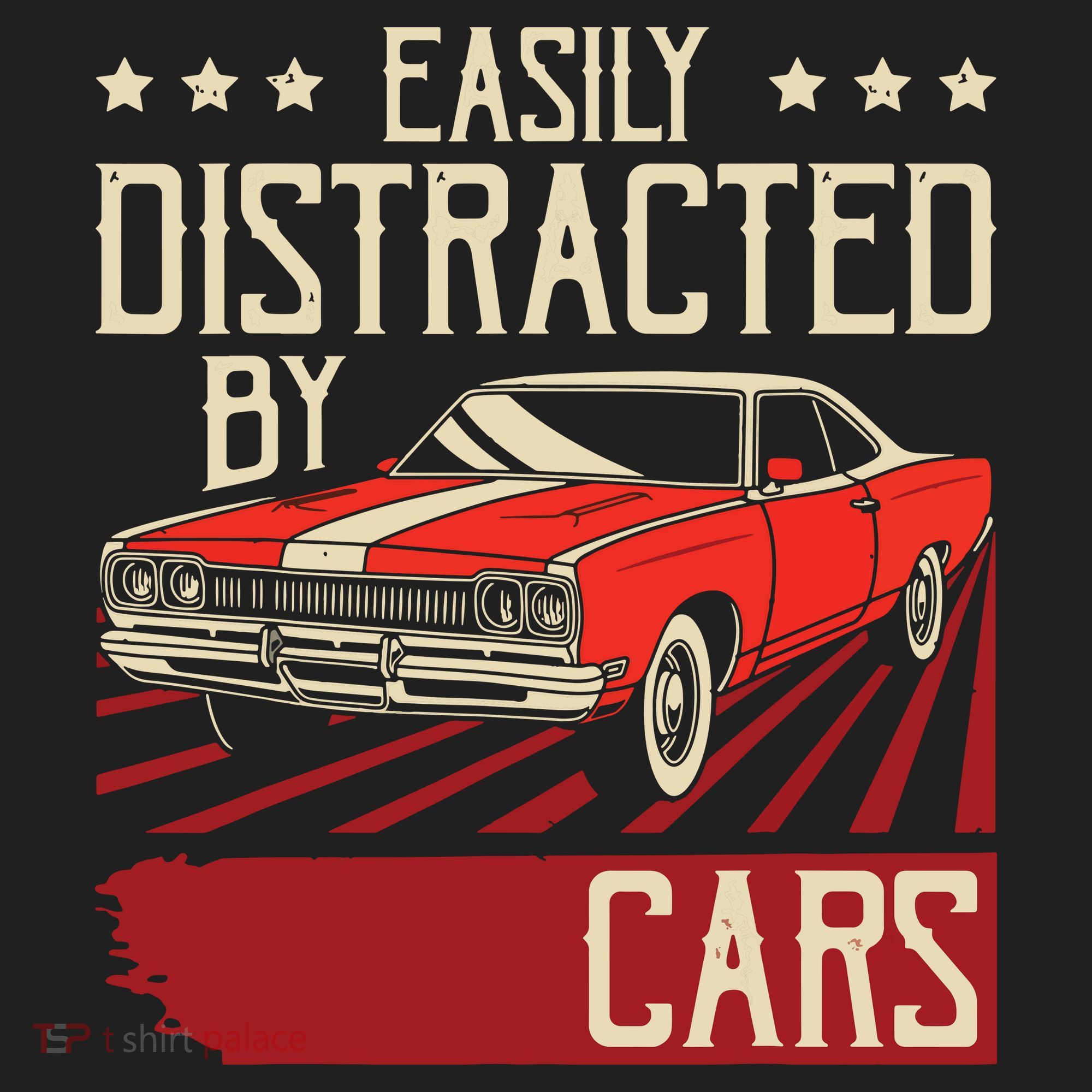 Easily Distracted By Cars Classic Muscle Car Guy Car Lover Women's Sweatshirt