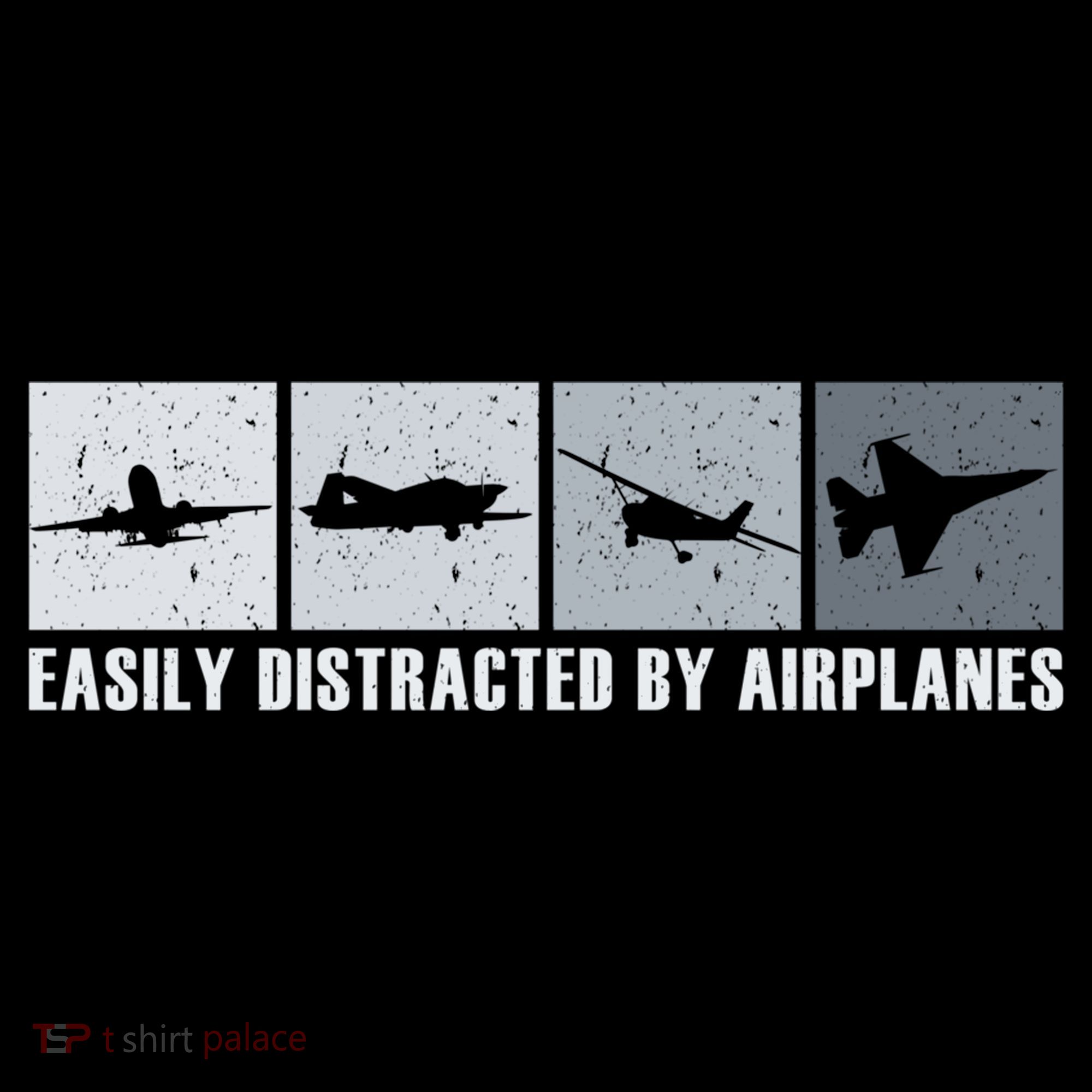 Easily Distracted By Airplanes Aviation Pilot Airplane Cool Gift Ornament