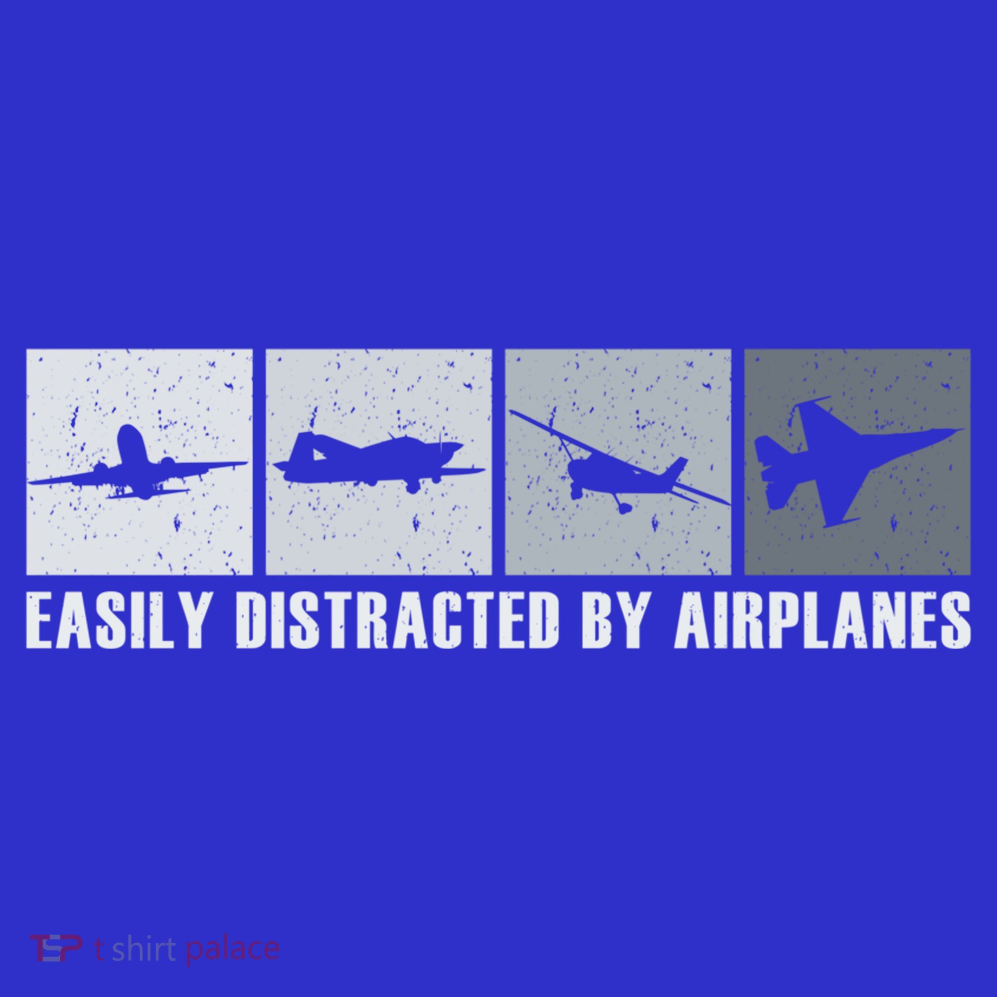 Easily Distracted By Airplanes Aviation Pilot Airplane Cool Gift Long Sleeve Shirt