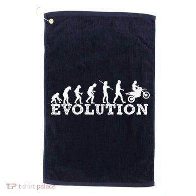 Evolution Dirt Bike Motorcross Golf Towel