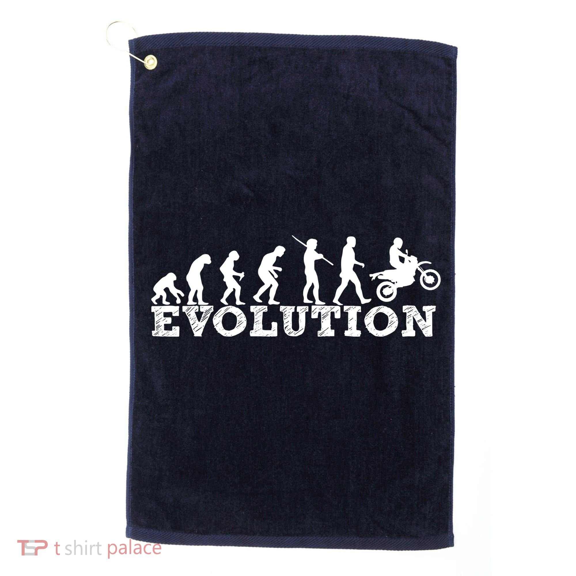 Evolution Dirt Bike Motorcross Golf Towel