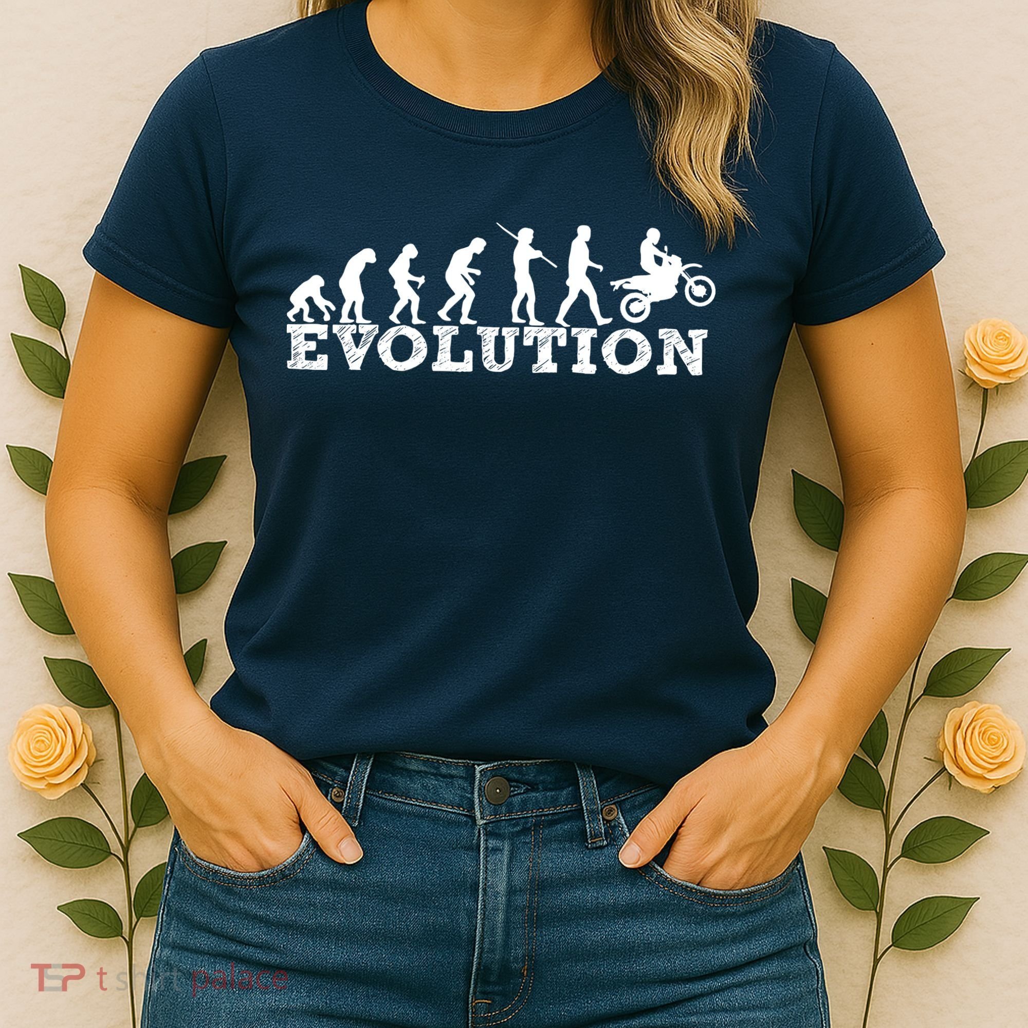 Evolution Dirt Bike Motorcross Women's T-Shirt
