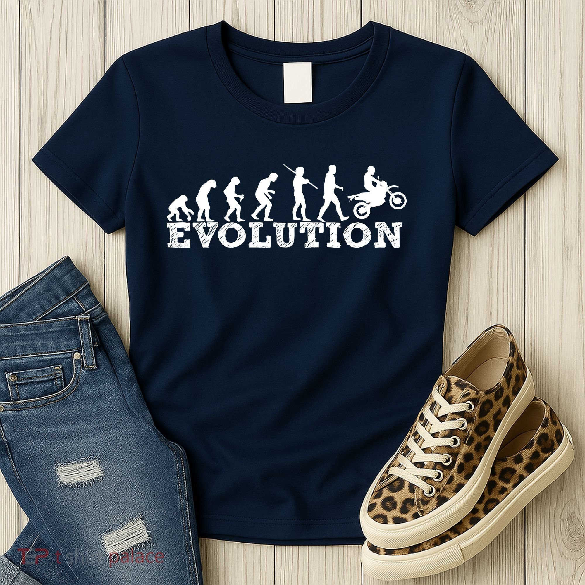 Evolution Dirt Bike Motorcross Women's T-Shirt