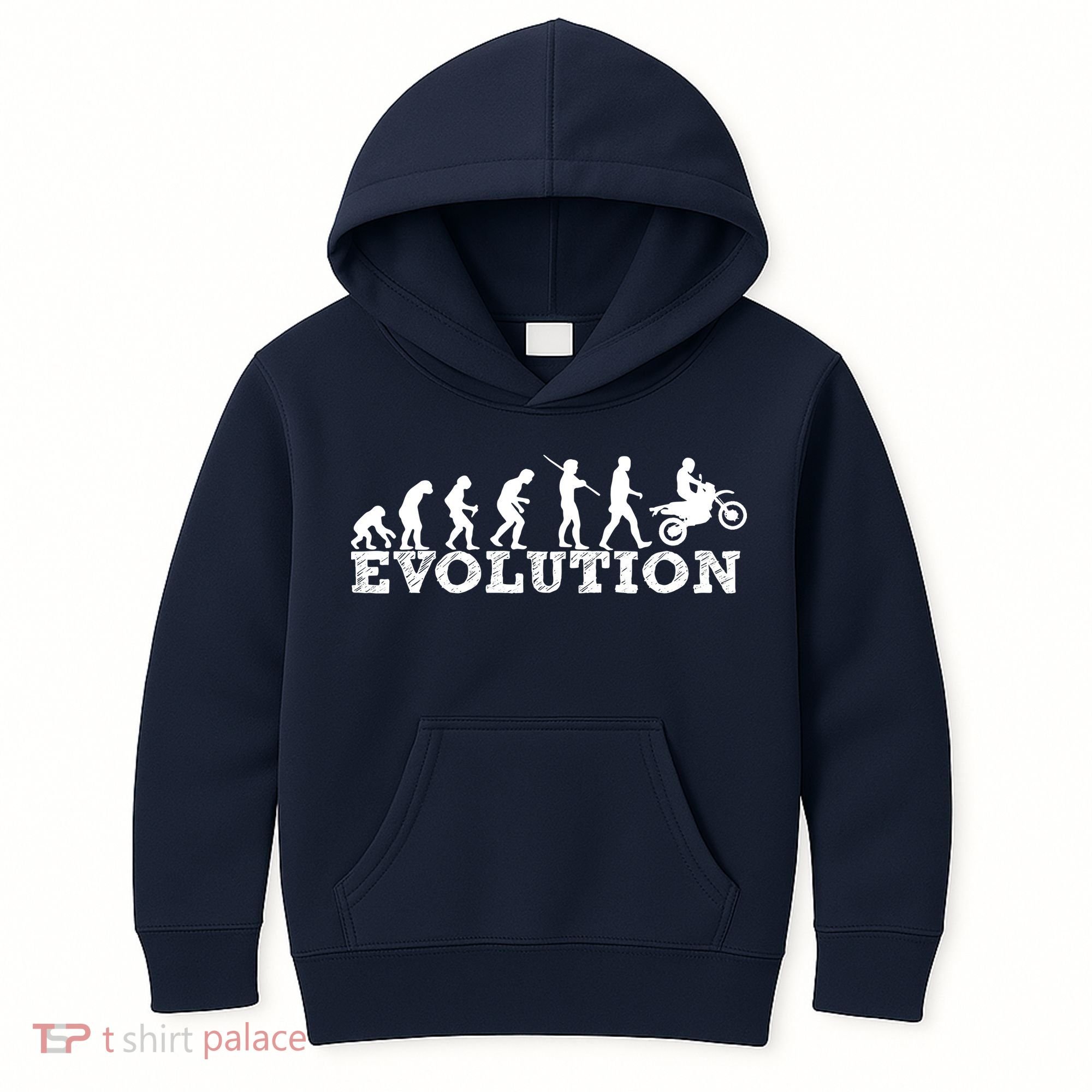 Evolution Dirt Bike Motorcross Kids Hoodie