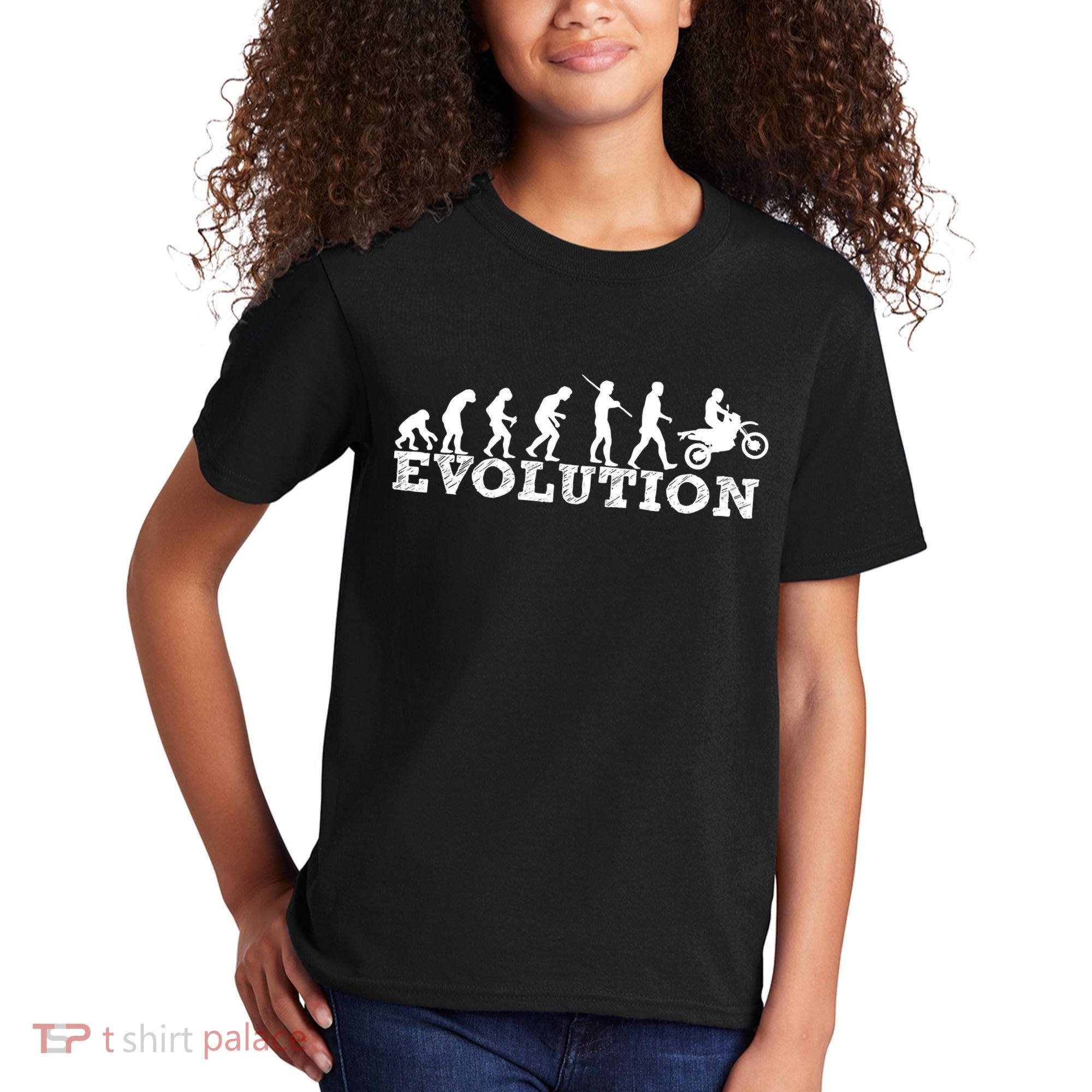 Evolution Dirt Bike Motorcross Kids T-Shirt
