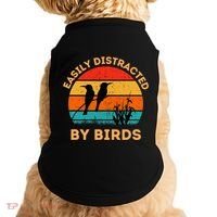 Easily Distracted By Birds Doggie Tank thumb 0
