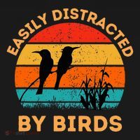Easily Distracted By Birds Doggie Tank thumb 4