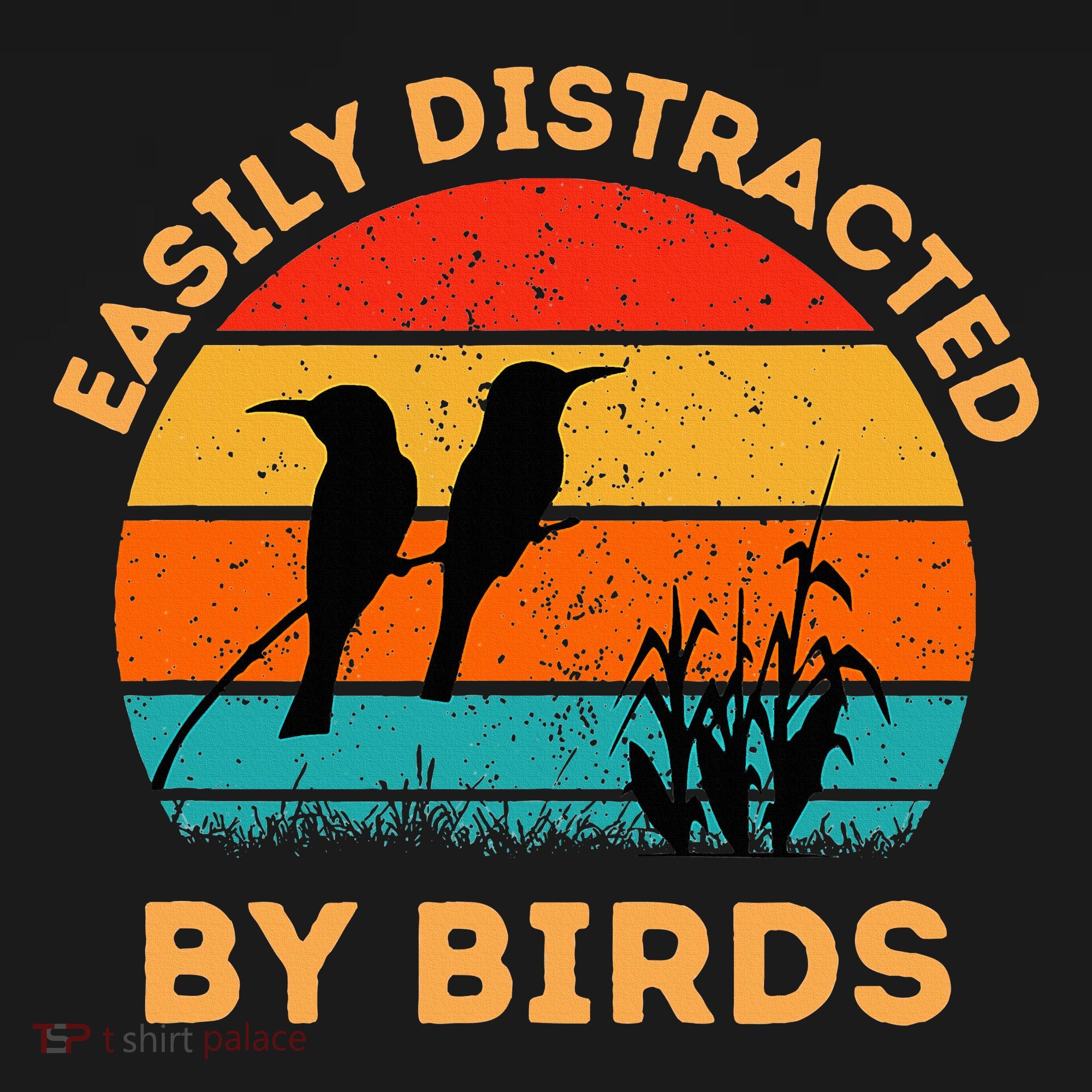 Easily Distracted By Birds Doggie Tank