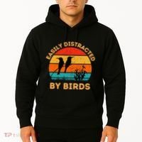 Easily Distracted By Birds Hoodie thumb 2