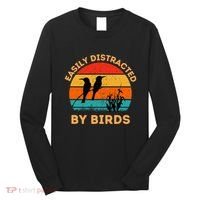 Easily Distracted By Birds Long Sleeve Shirt thumb 0