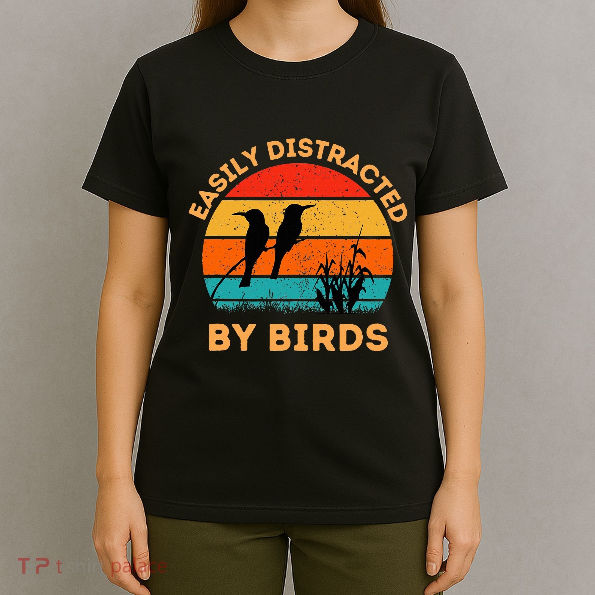 Easily Distracted By Birds T-Shirt