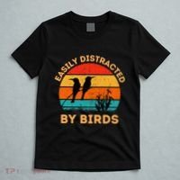 Easily Distracted By Birds T-Shirt thumb 5