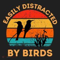 Easily Distracted By Birds Beanie thumb 2