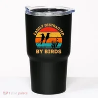 Easily Distracted By Birds Tumbler thumb 0