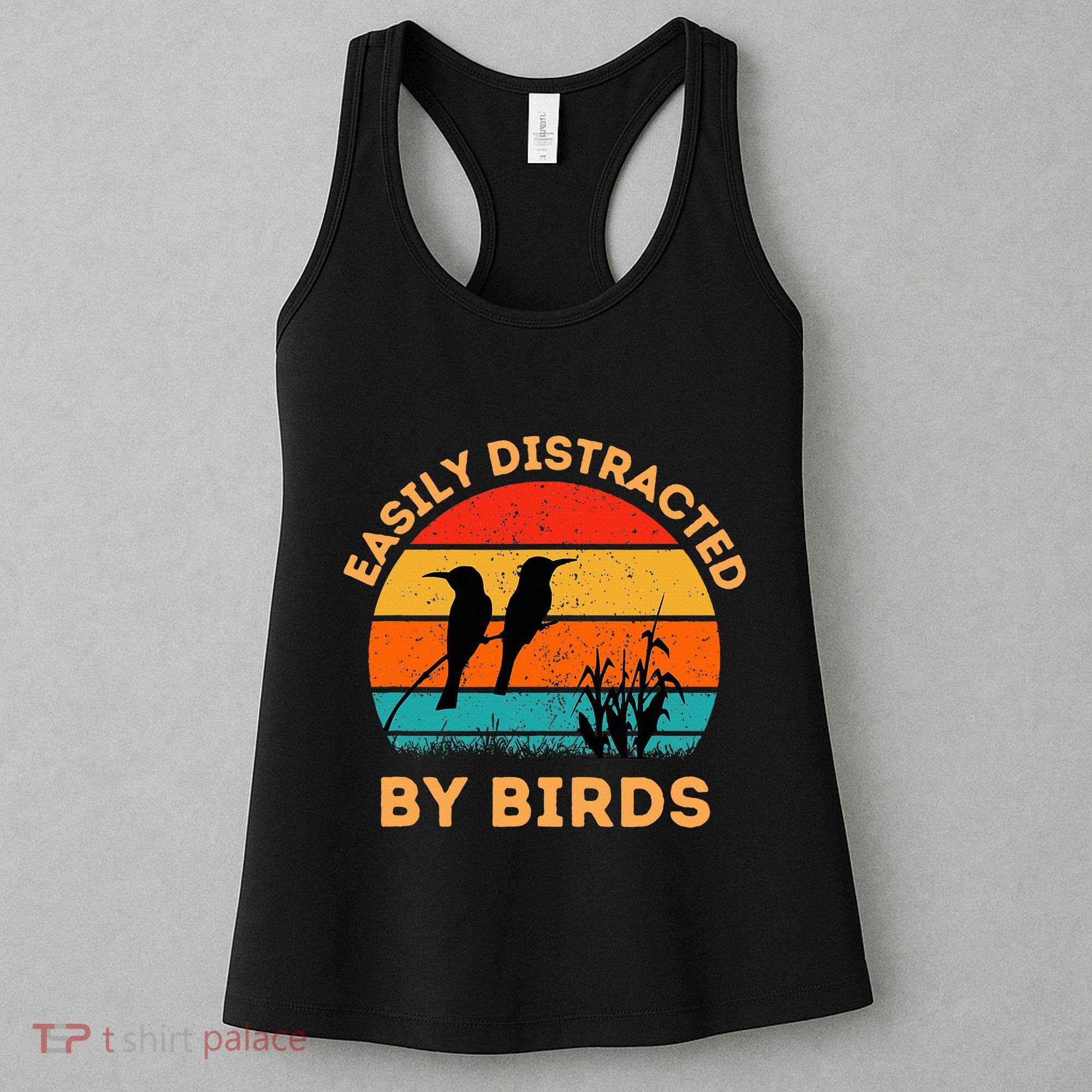Easily Distracted By Birds Women's Tank Top