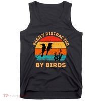 Easily Distracted By Birds Tank Top thumb 0