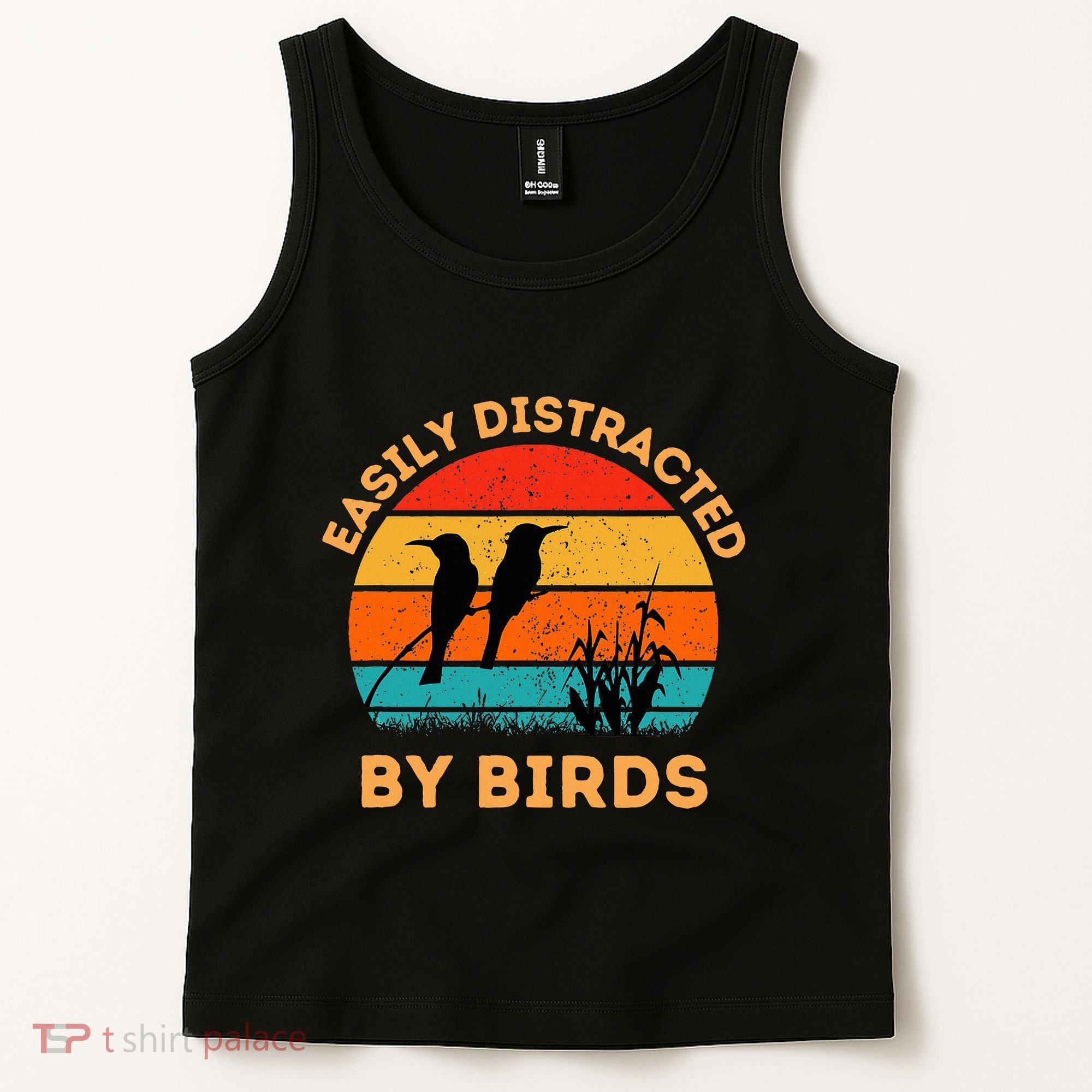 Easily Distracted By Birds Tank Top