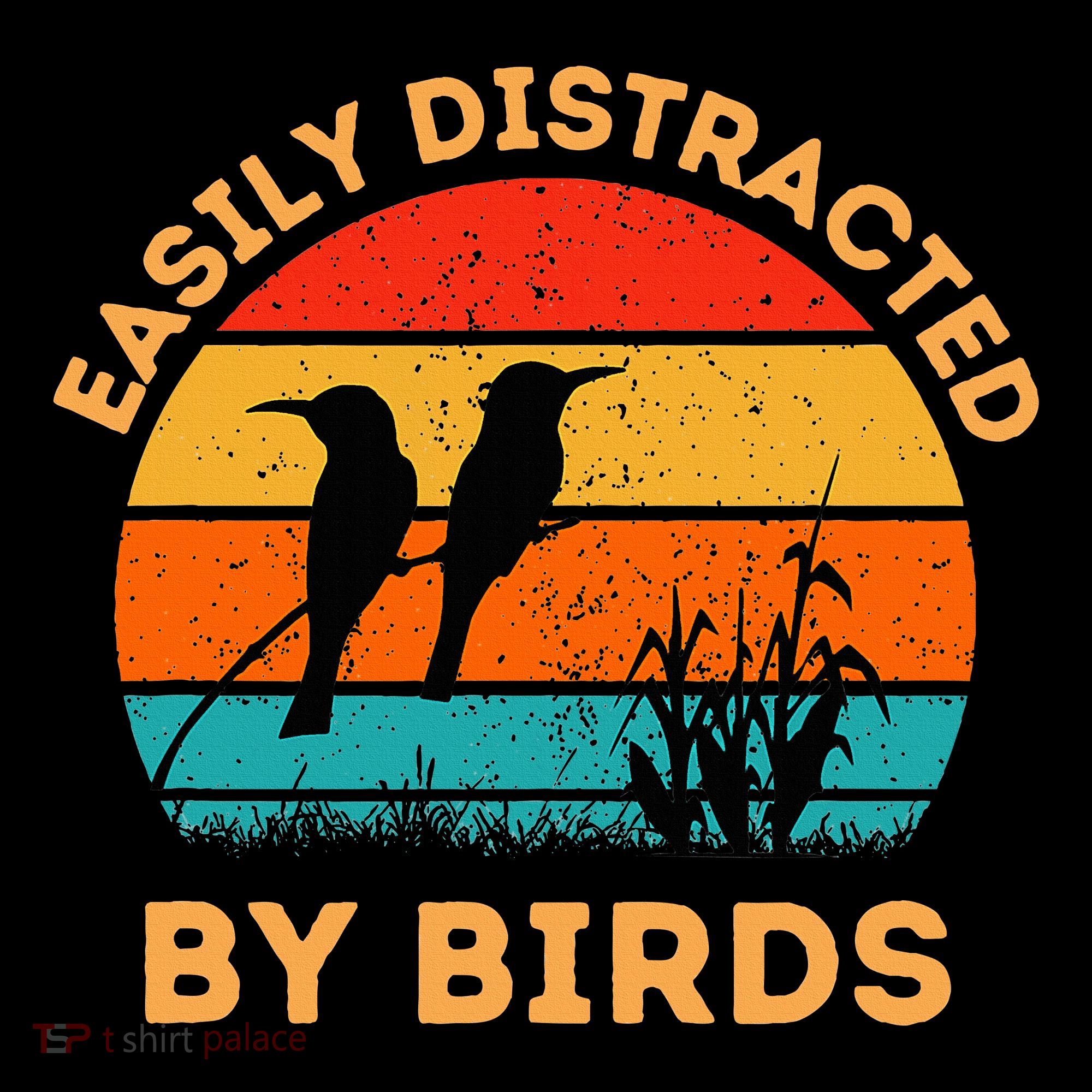 Easily Distracted By Birds Tank Top