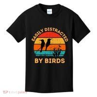 Easily Distracted By Birds Kids T-Shirt thumb 0