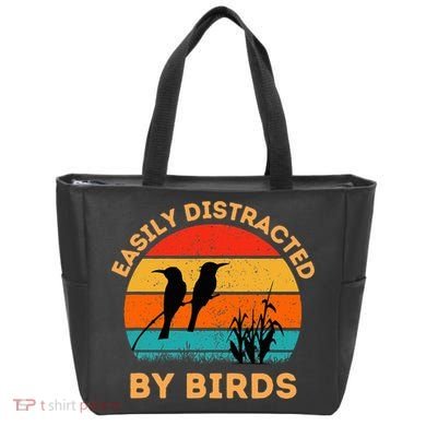 Easily Distracted By Birds Tote Bag