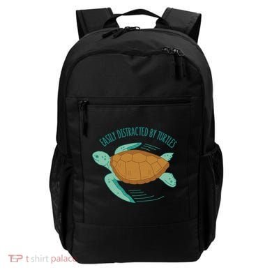 Easily Distracted By Turtles Backpack