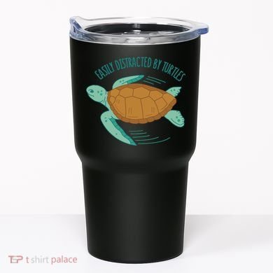 Easily Distracted By Turtles Tumbler