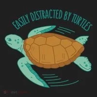 Easily Distracted By Turtles Tumbler thumb 3