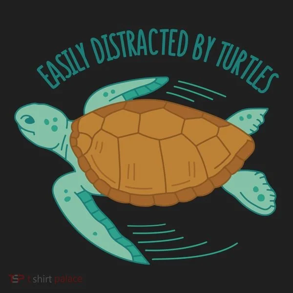 Easily Distracted By Turtles Tumbler