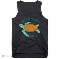 Easily Distracted By Turtles Tank Top thumb 0