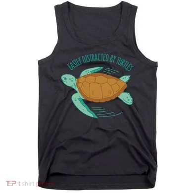 Easily Distracted By Turtles Tank Top