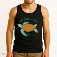 Easily Distracted By Turtles Tank Top thumb 3