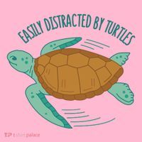Easily Distracted By Turtles Long Sleeve Shirt thumb 2
