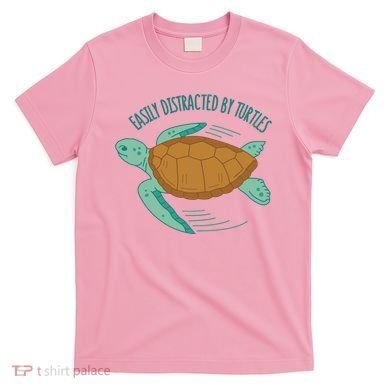 Easily Distracted By Turtles T-Shirt