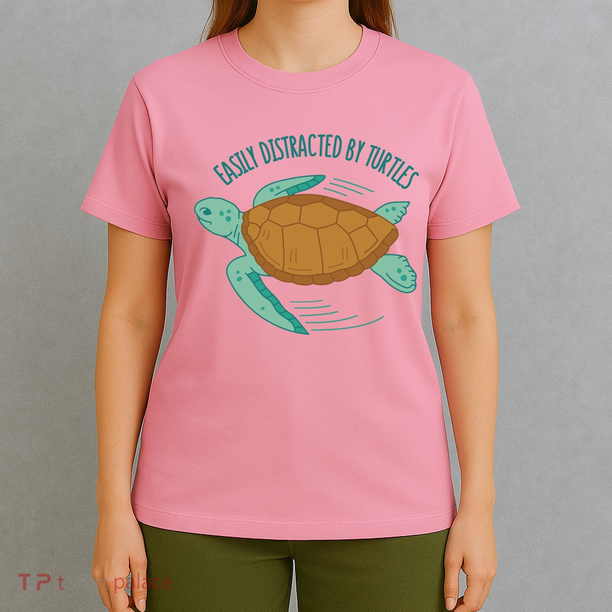 Easily Distracted By Turtles T-Shirt