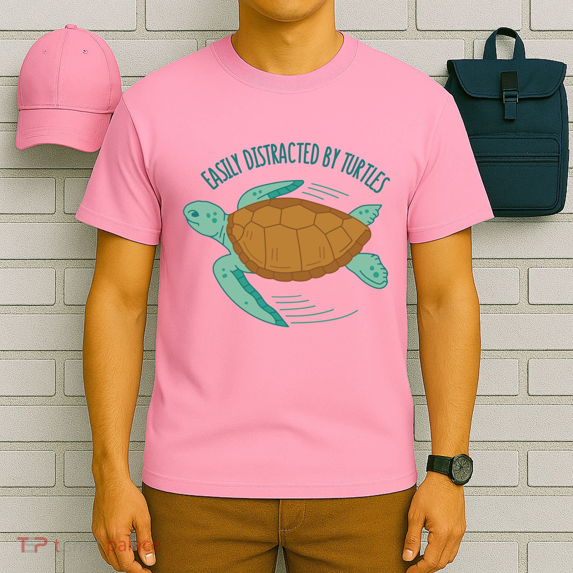 Easily Distracted By Turtles T-Shirt