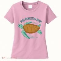 Easily Distracted By Turtles Women's T-Shirt thumb 0