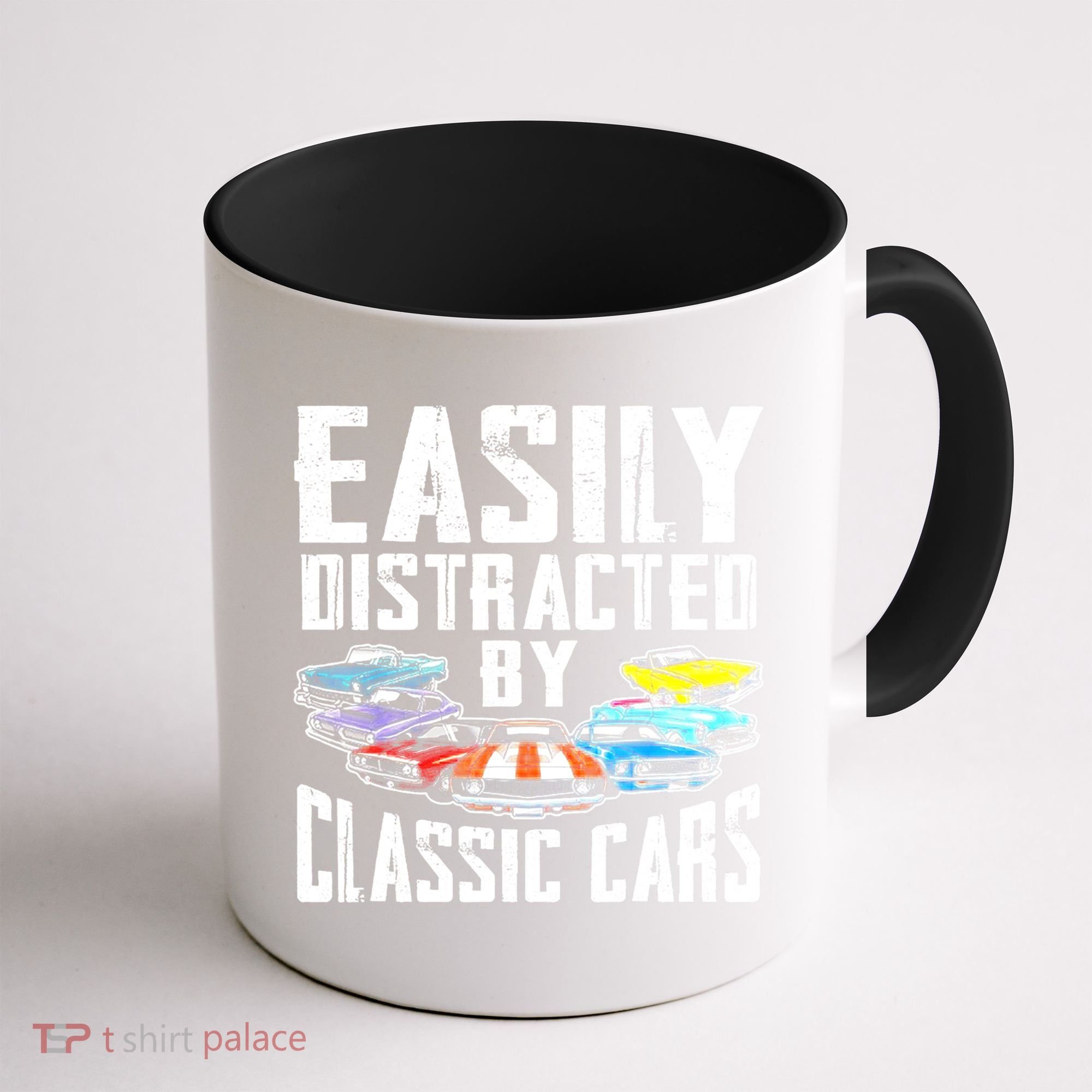 Easily Distracted By Classic Cars Coffee Mug