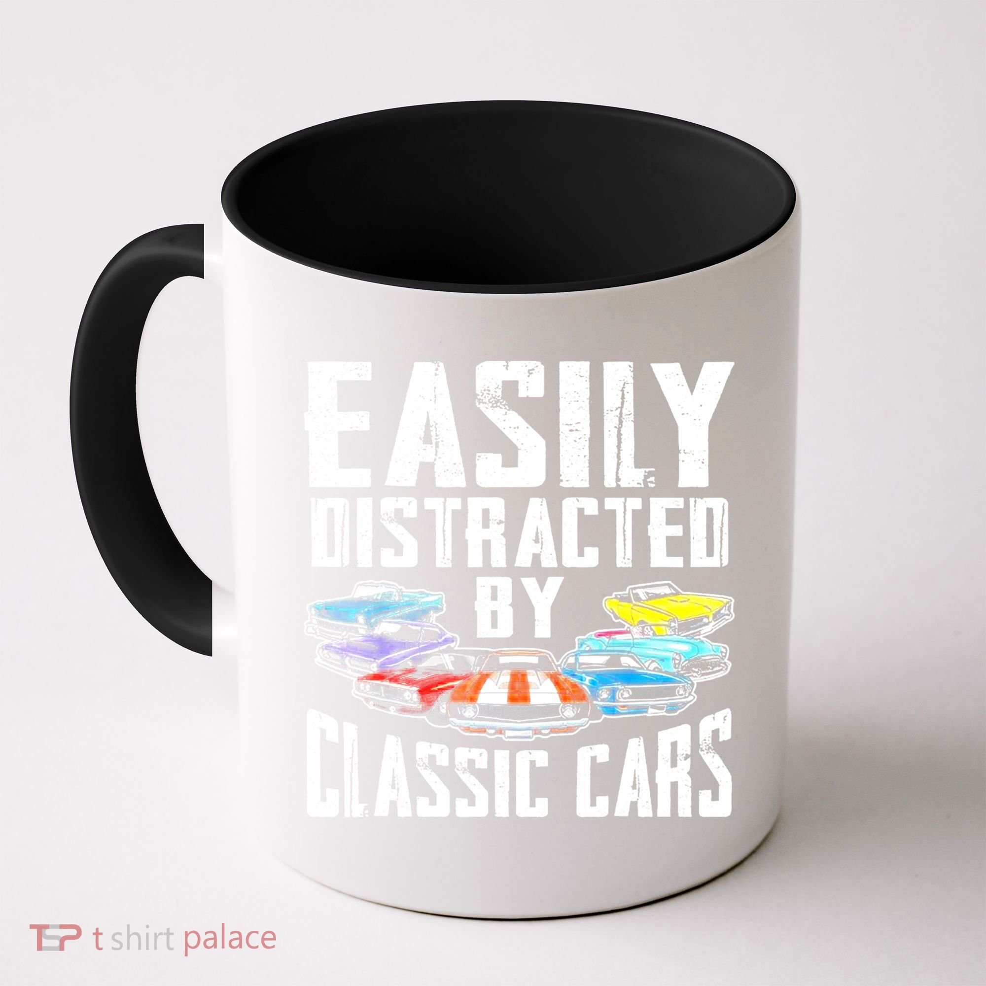Easily Distracted By Classic Cars Coffee Mug