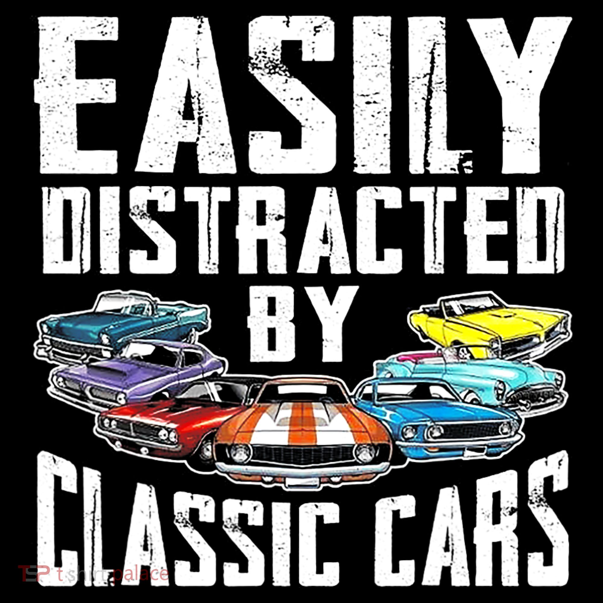 Easily Distracted By Classic Cars Coffee Mug
