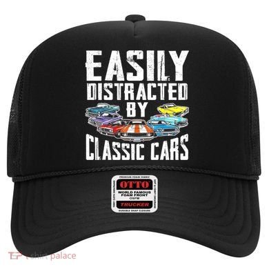 Easily Distracted By Classic Cars Hat