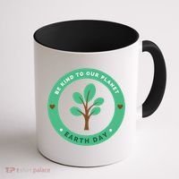 Earth Day Be Kind To Earth Be Kind To Our Planet Eco Gift Coffee Mug thumb 1