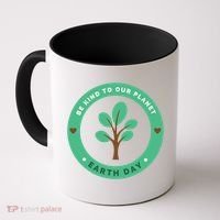Earth Day Be Kind To Earth Be Kind To Our Planet Eco Gift Coffee Mug thumb 0