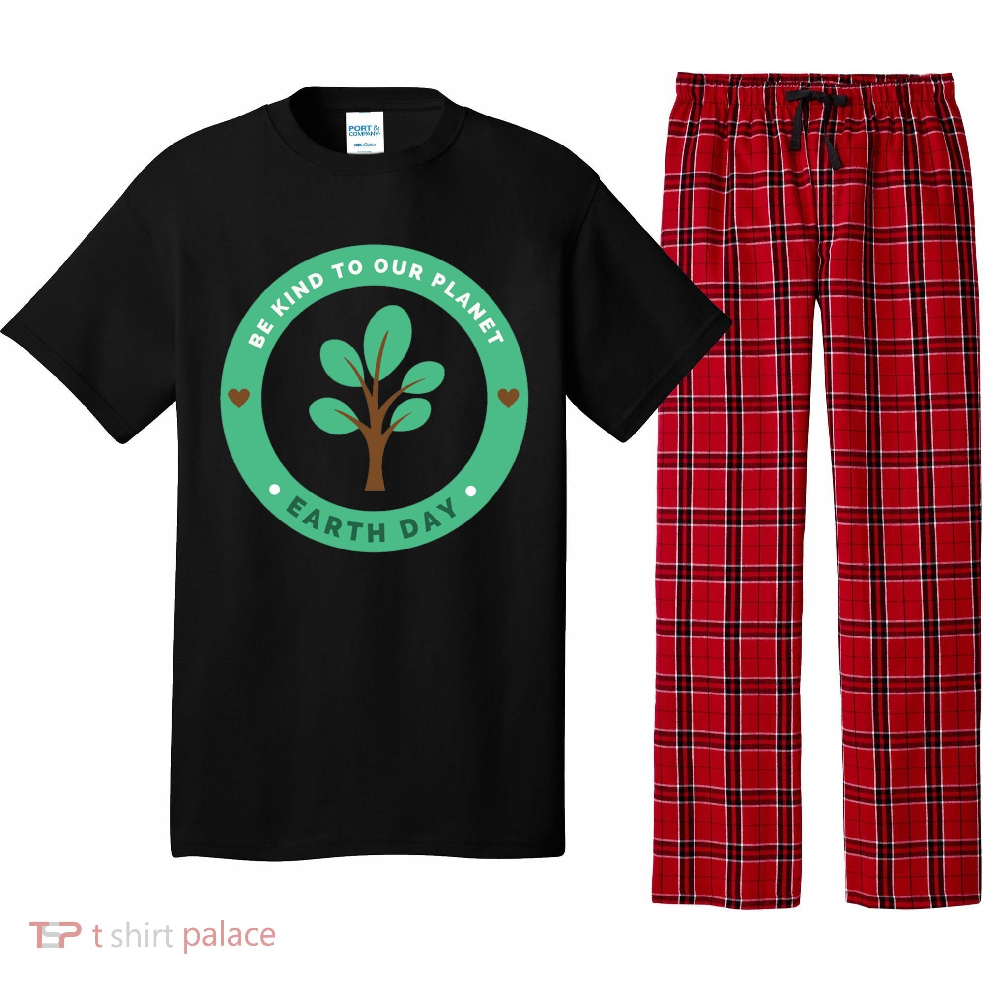 Earth Day Be Kind To Earth Be Kind To Our Planet Eco Gift Pajama Set