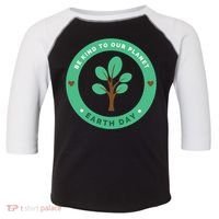 Earth Day Be Kind To Earth Be Kind To Our Planet Eco Gift Toddler Fine Jersey T-Shirt thumb 0