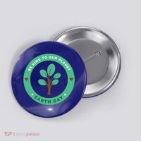 Earth Day Be Kind To Earth Be Kind To Our Planet Eco Gift Button thumb 0