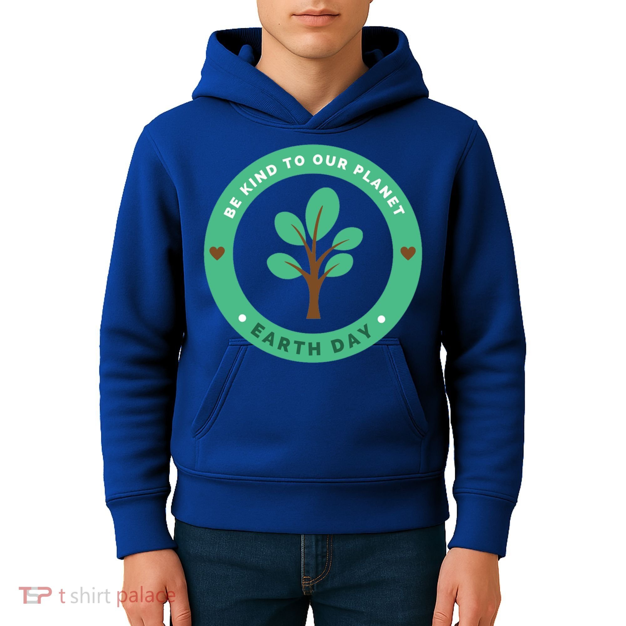 Earth Day Be Kind To Earth Be Kind To Our Planet Eco Gift Kids Hoodie