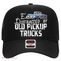 Easily Distracted By Old Pickup Trucks Cute Trucker Hat thumb 0