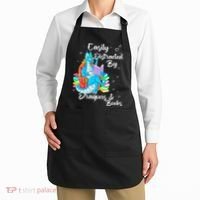 Easily Distracted By Dragons And Books Apron thumb 2